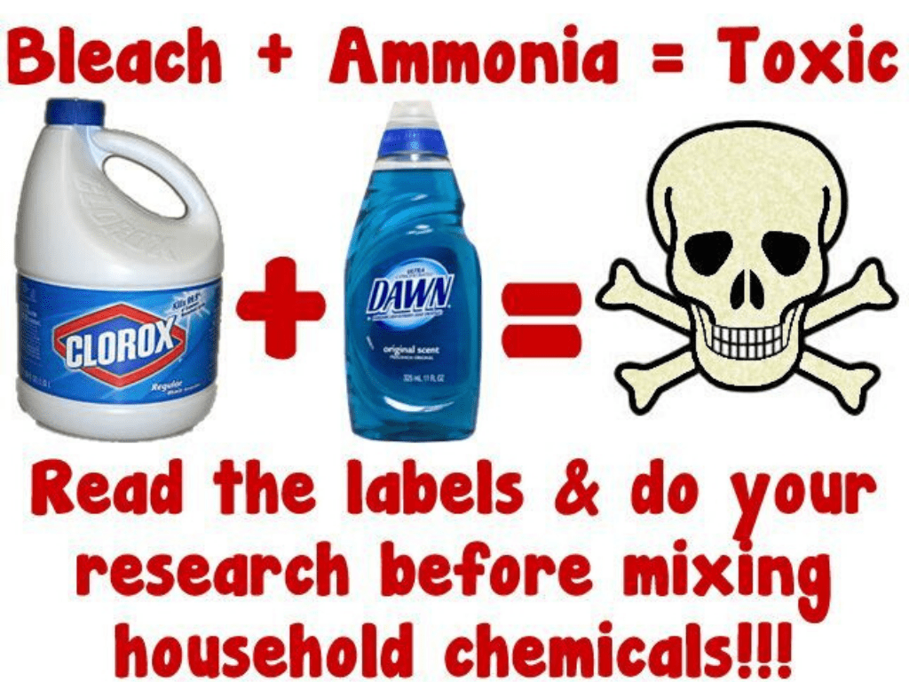 toxic cleaning chemicals